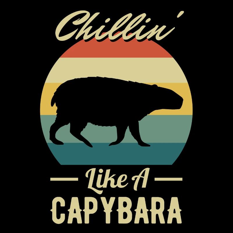 Chillen wie ein Capybara