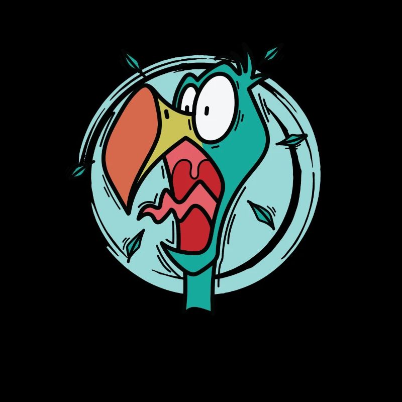 crazy dodo bird from Mauritius