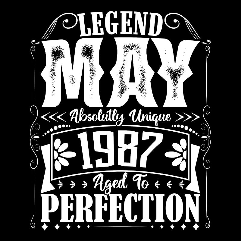 Mai 1987. Anniversaire mai 1987. Cadeau may 1987.