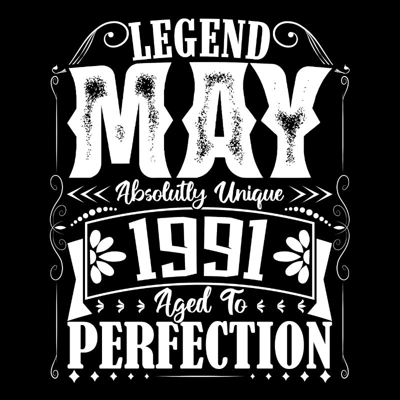 Mai 1991. Geburtstag Mai 1991. Geschenk Mai 1991.