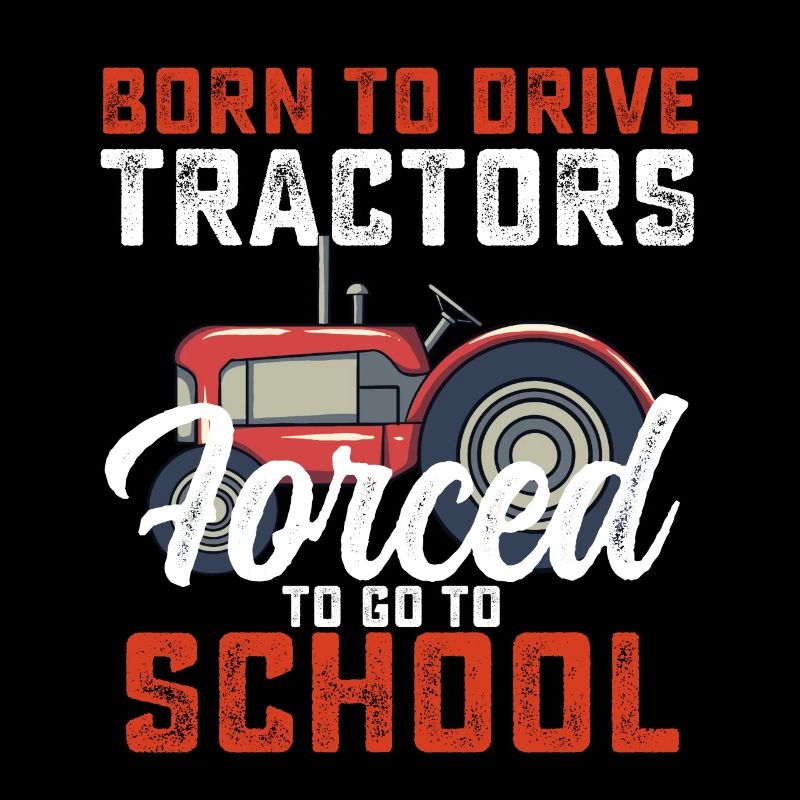 Nés pour conduire des tracteurs forcés d’aller à l’école