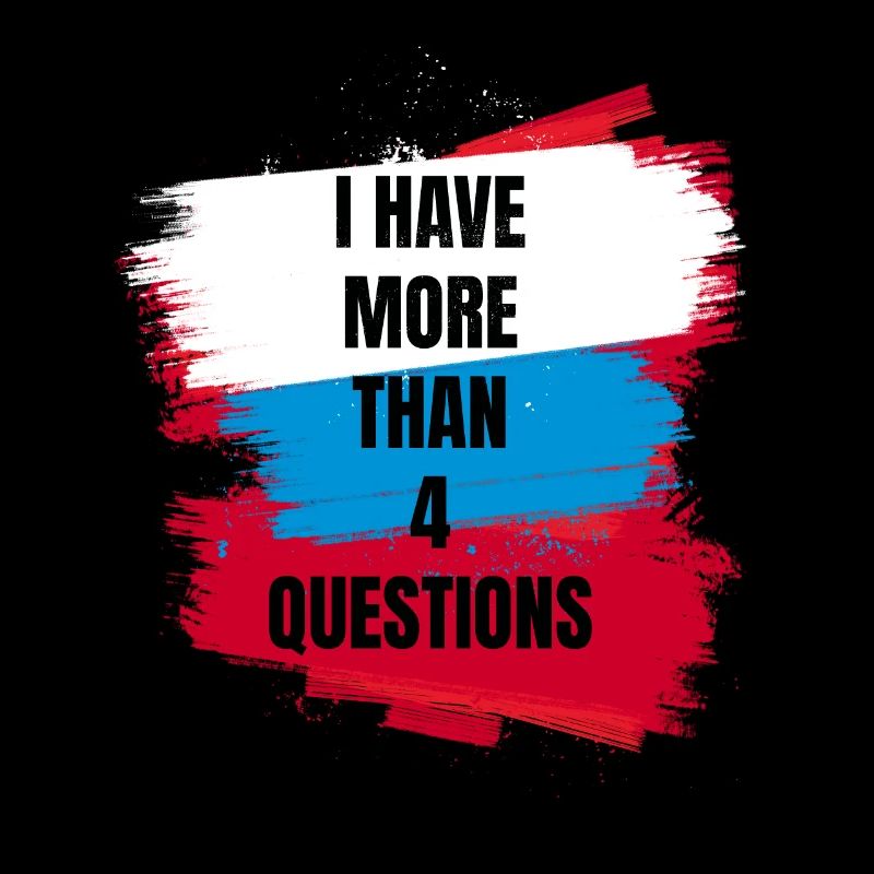 J’ai plus de 4 questions vintage texte simple