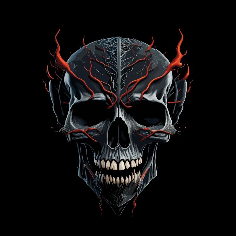 WIKINGER SCHÄDEL I SKULL DESIGN