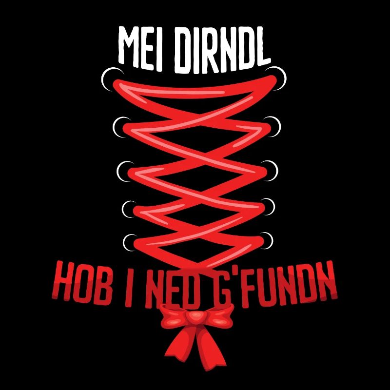 Dirndlersatz Schleife Mitte