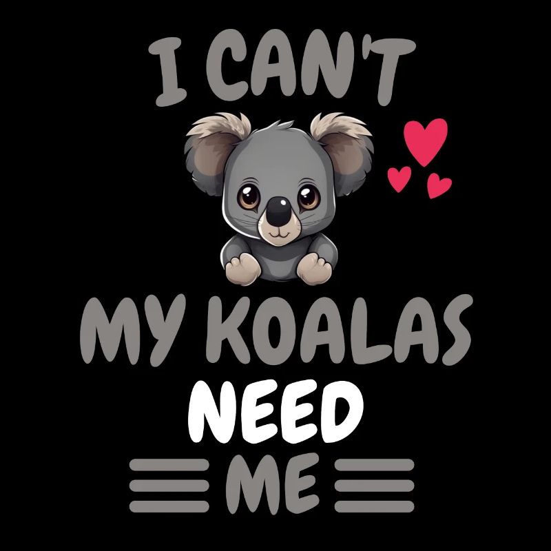 I can't Australia Animal Gift Koala