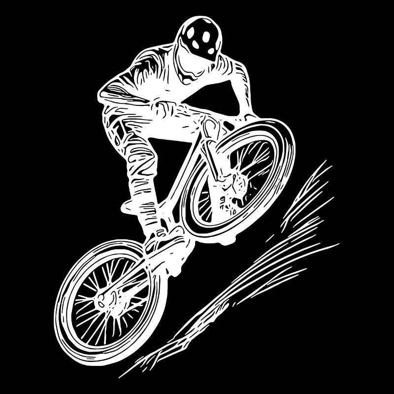 VTT avec vélo de descente