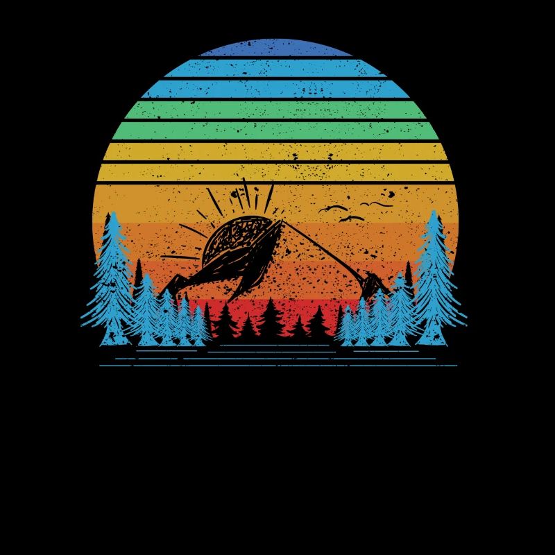Outdoor Sunset Mountains Forest Geocaching