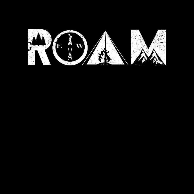 Roam Geocaching Nature Explore Camping Vintage