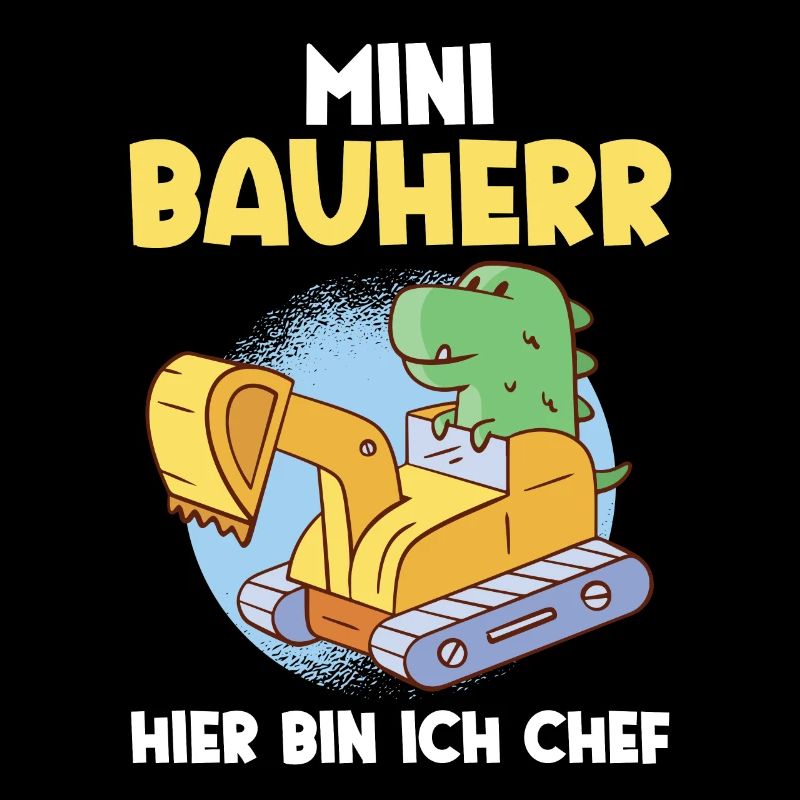 Dinosaurier Bagger Bauherr