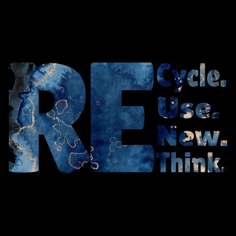 Recycle Use New Think neues Design