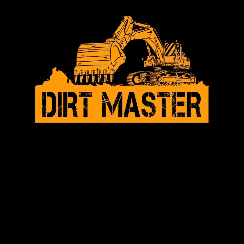 Dirt Master Design Baggerfahrer