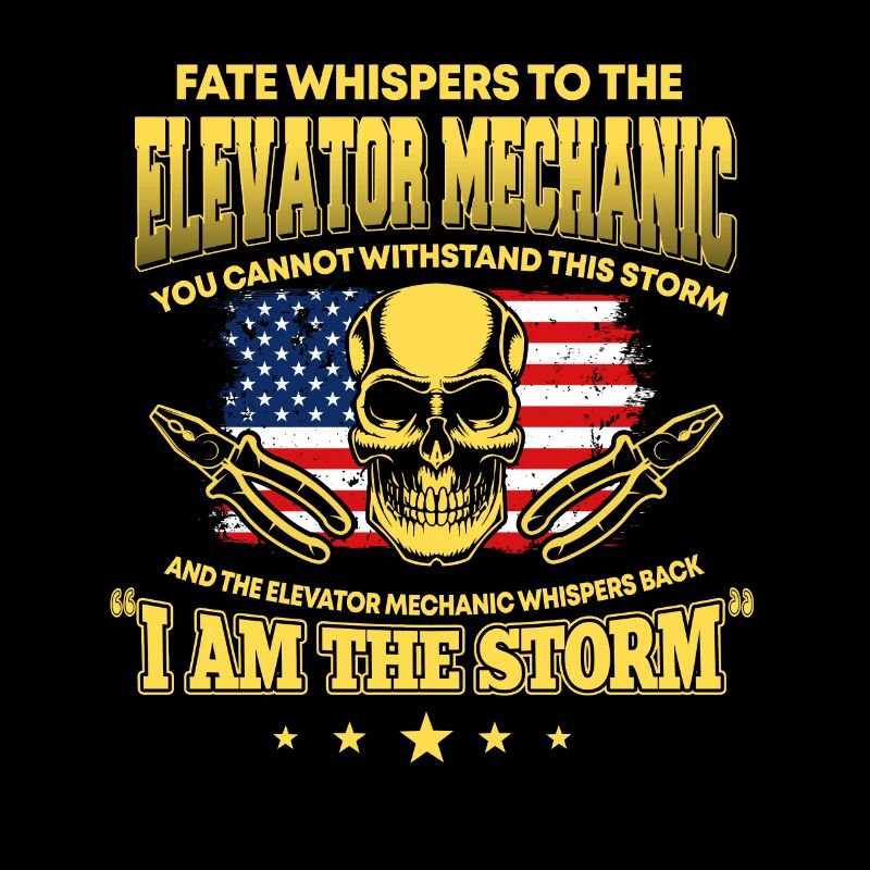 Great elevator fitter saying