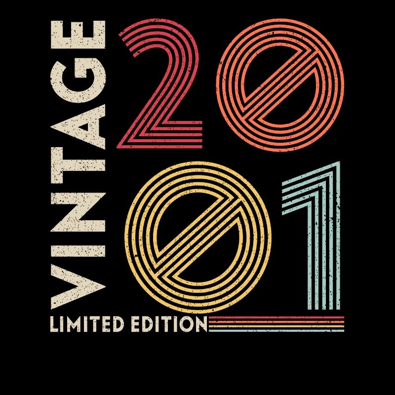 20th Birthday Vintage 2001 Legendary Since 2001