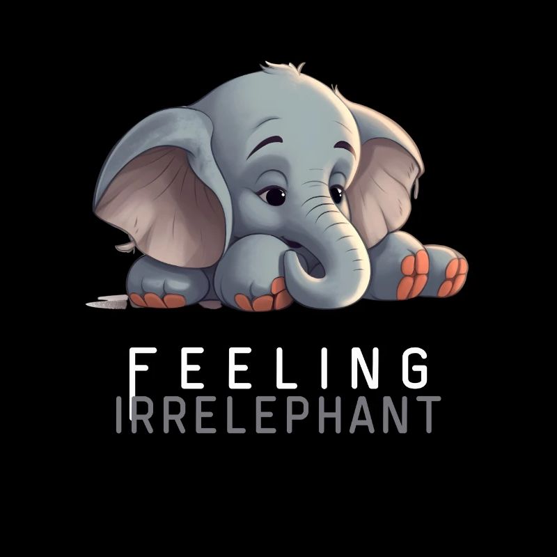 Lustiger Wortwitz irrelevant - Elephant