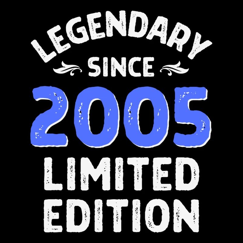 Legendary since 2005 blue