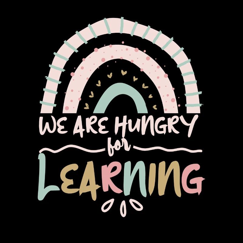 We are hungry for learning rainbow students