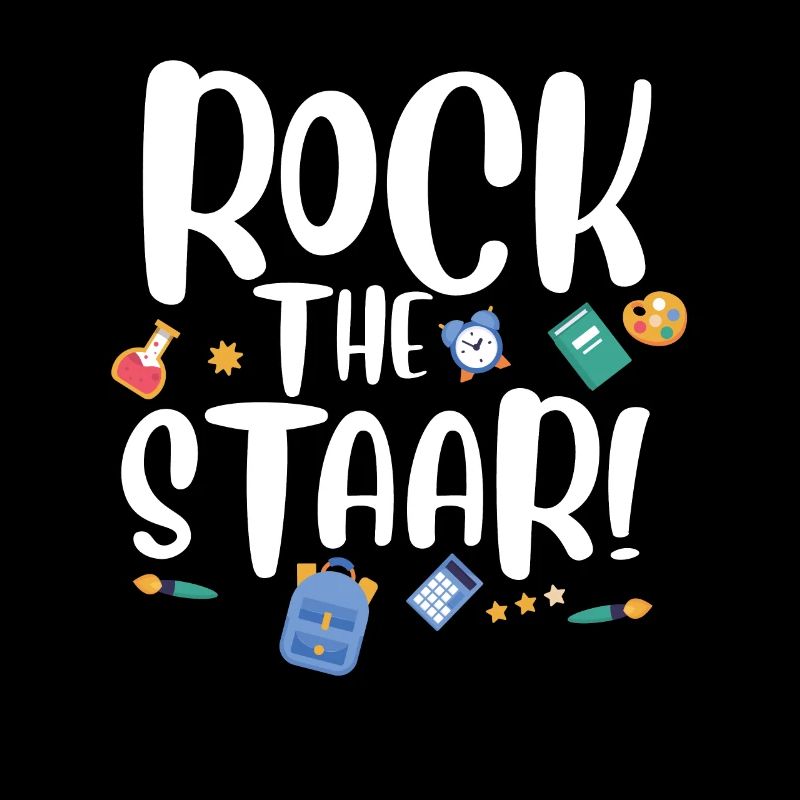 Rock the Staar Funny Testing Day Pun test Day