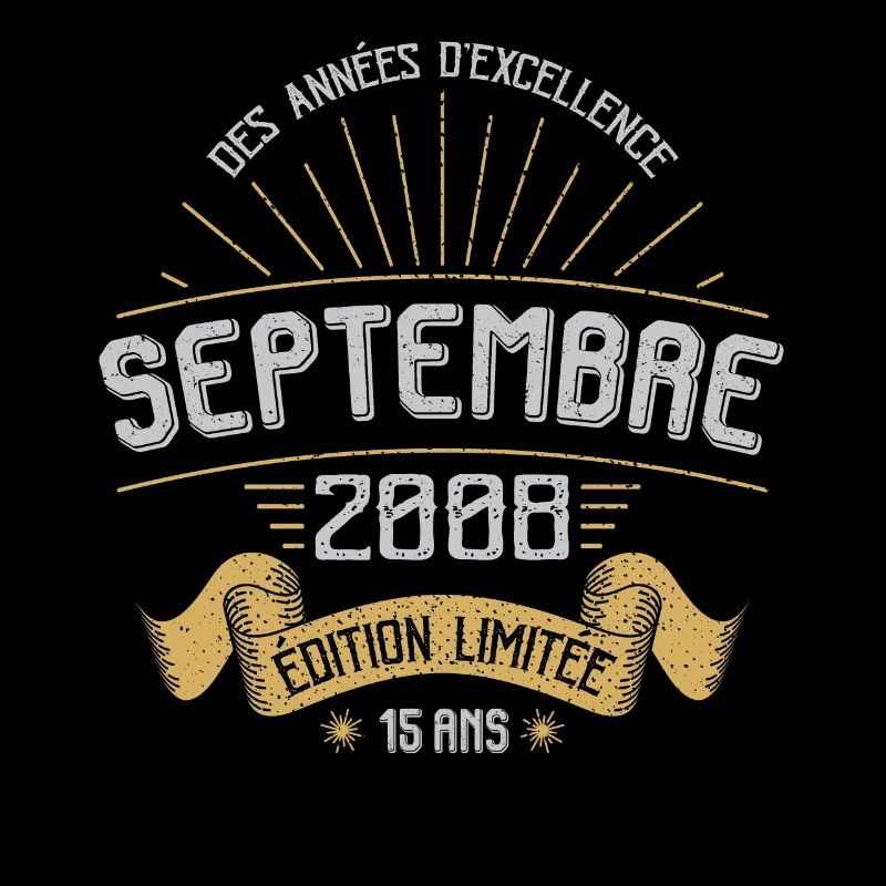 Septembre 2008 Original Idée Cadeau Anniversaire