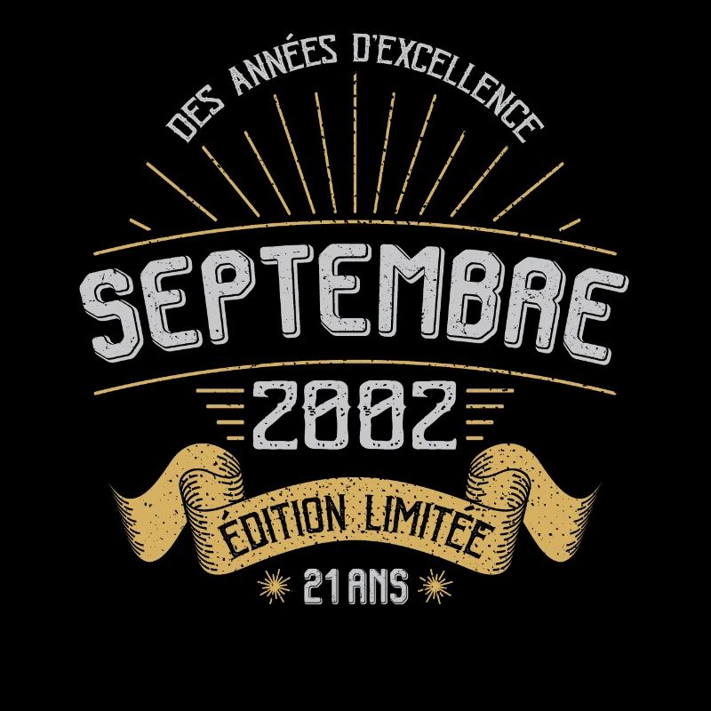 Septembre 2002 Original Idée Cadeau Anniversaire