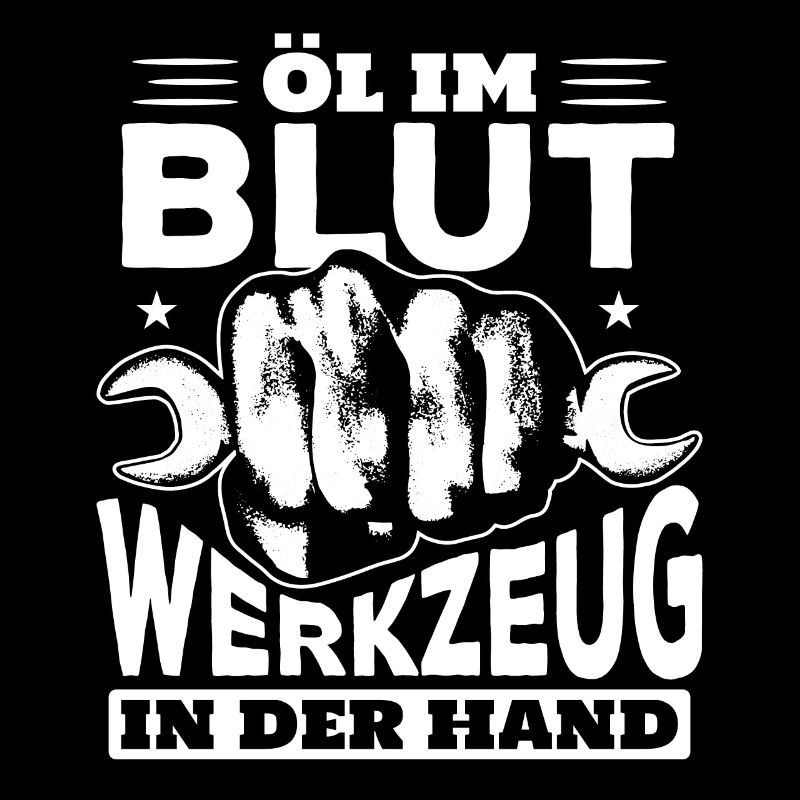 Öl Im Blut Werkzeug In Der Hand