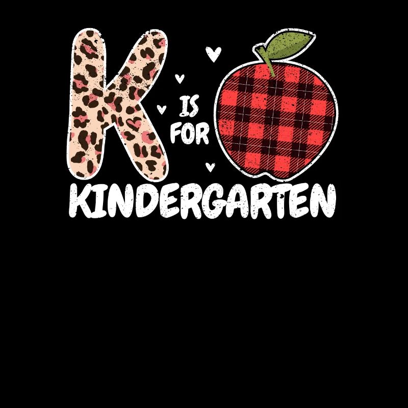 K is back for Kindergarten Apple Teacher