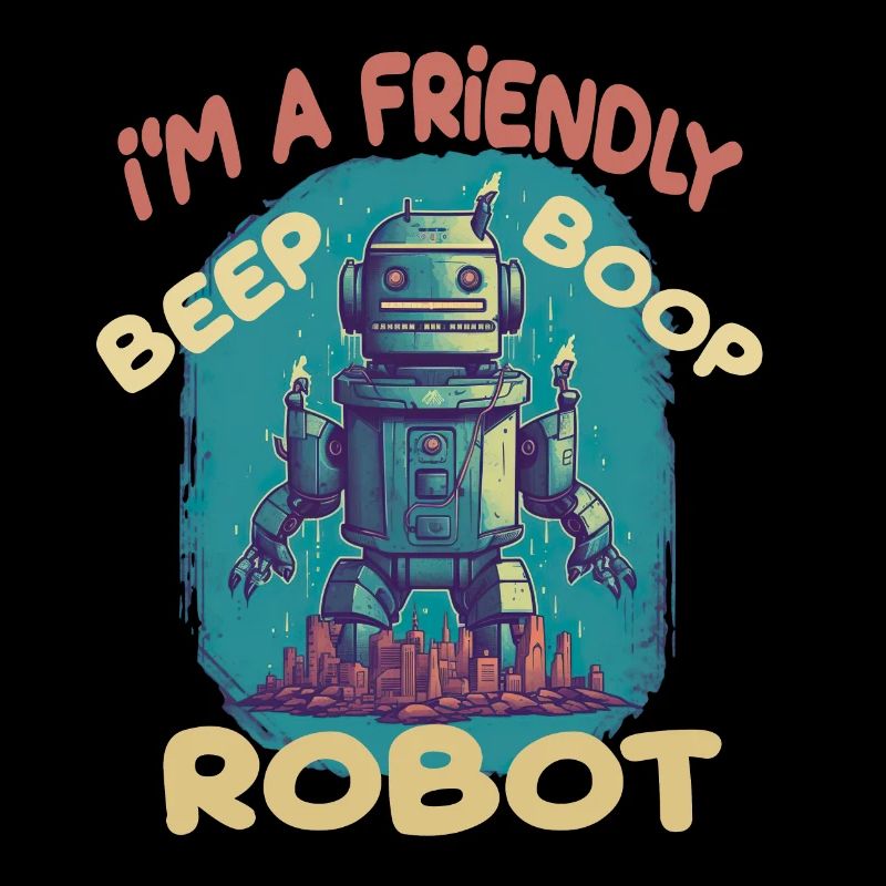 I'm A Friendly Robot Beep Boop