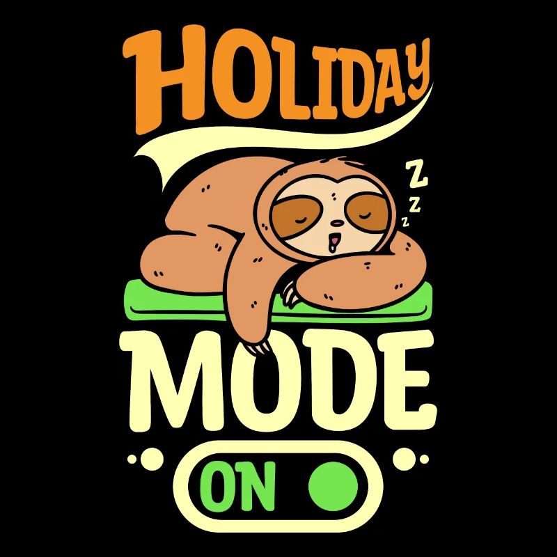 Sloth holiday mode on