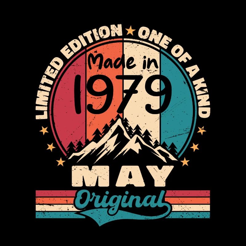 May 1979 Birthday May 1979 Original May Gift