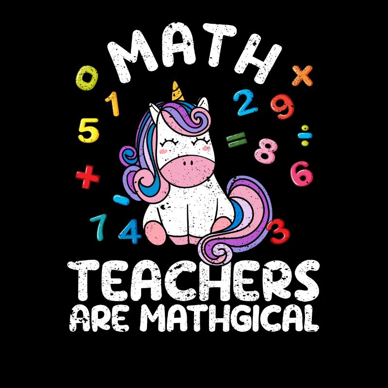 Mathelehrer sind Mathgical Lustige Einhorn Lehrer