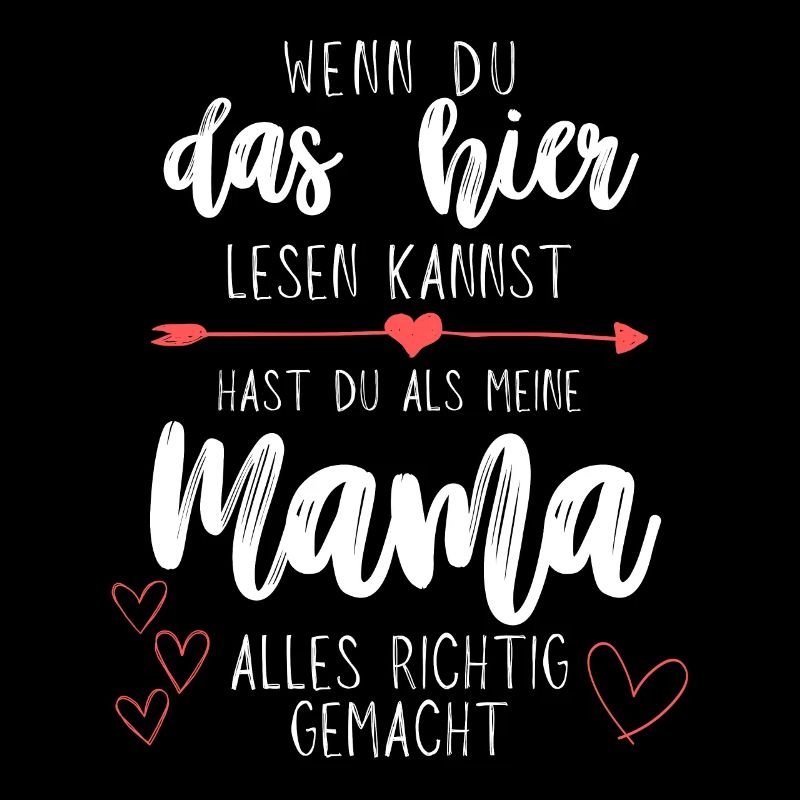 Muttertagsgeschenk: 'Alles richtig gemacht, Mama'