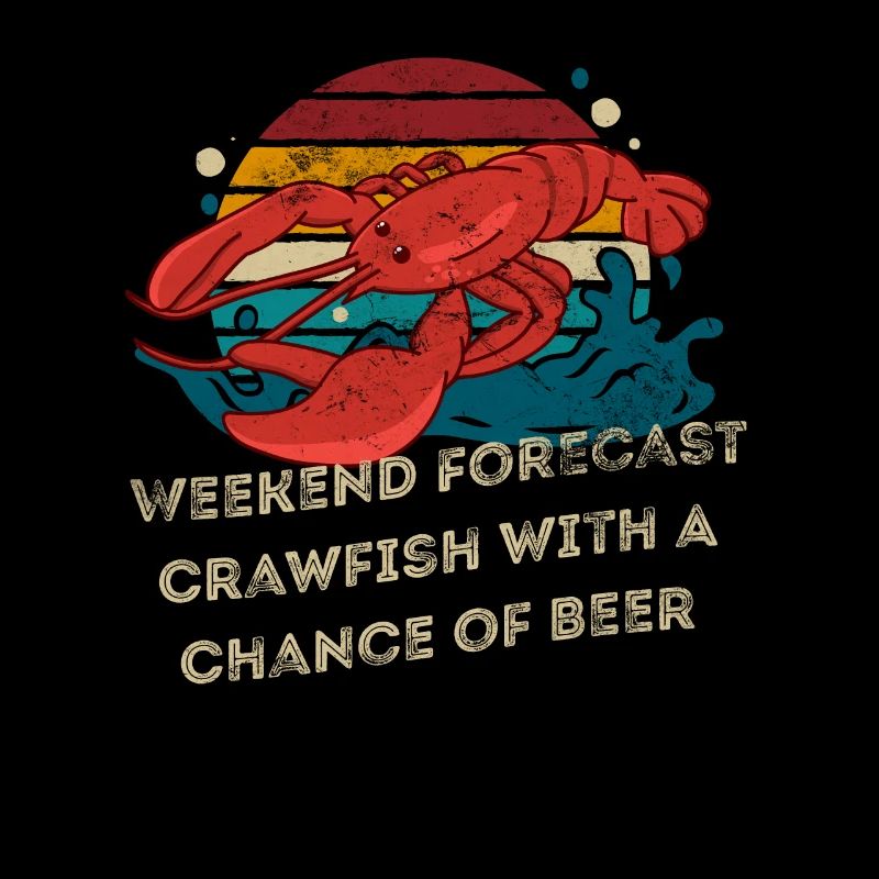 Prévisions de week-end Écrevisses avec une chance de bière