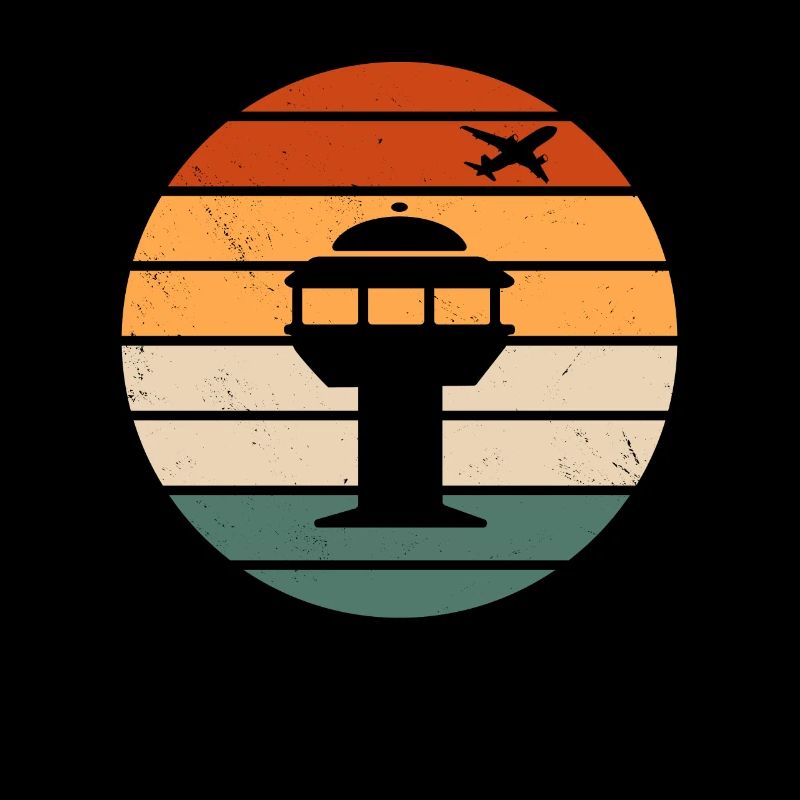 Retro air traffic control tower