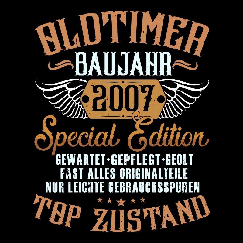2007 Geboren Geburtstag Oldtimer