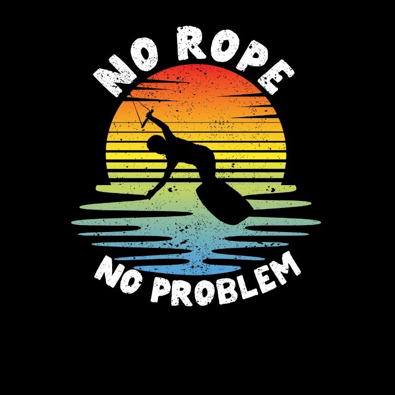 No Rope No Problem Wakesurfing Boot See Surfbrett