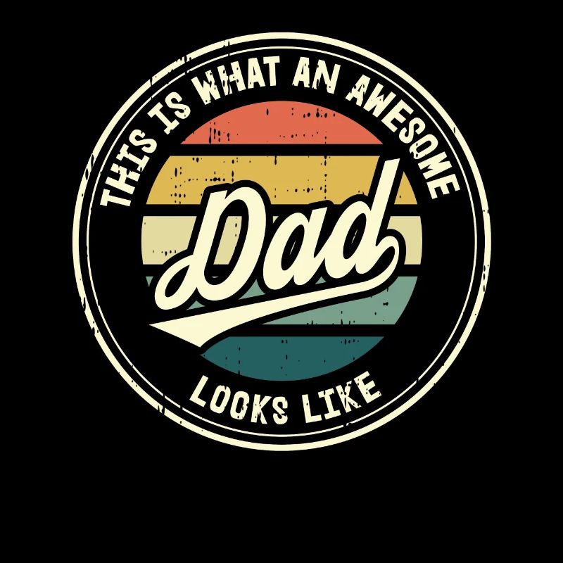 Best Dad Father's Day Dad Dad Retro Gift