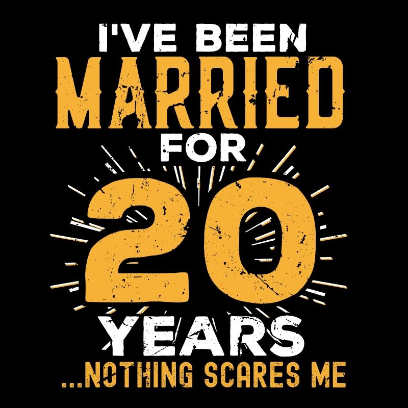 20e anniversaire de mariage Drôles de couples mariés