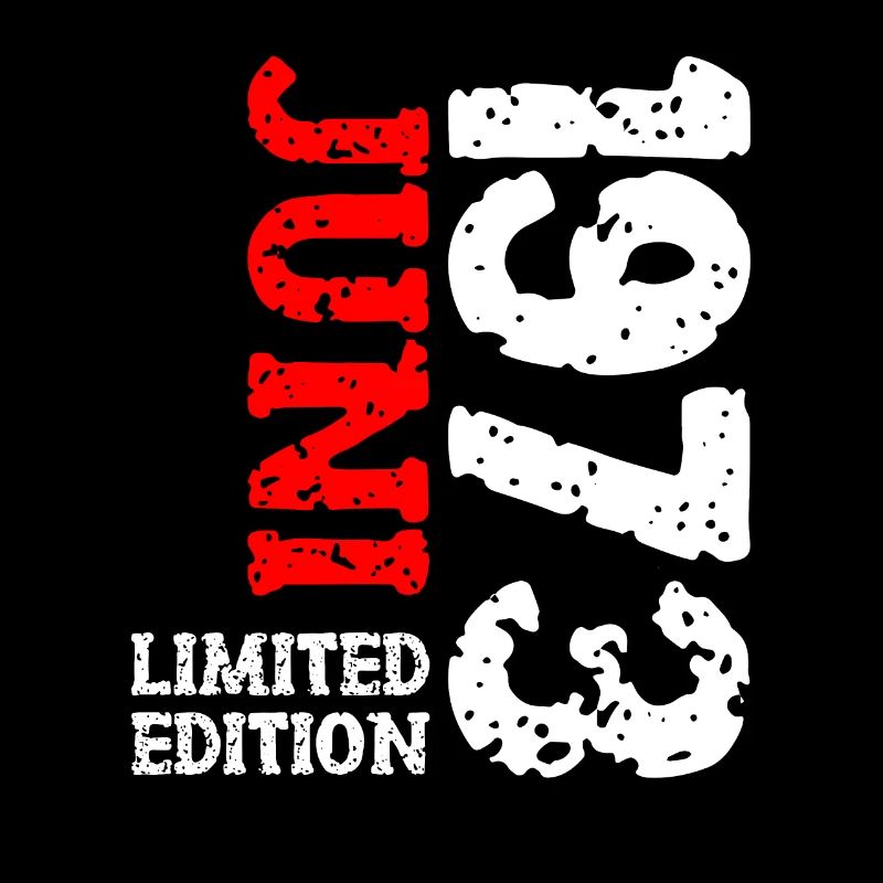 1973 Juni Limited Edition Geburtstag Geschenk