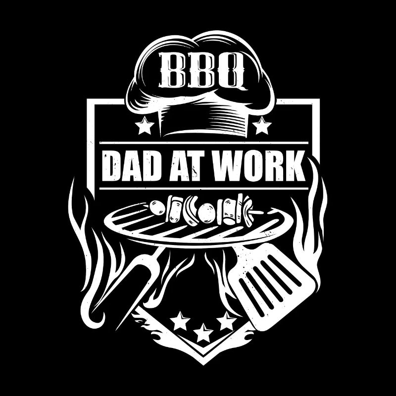 BBQ Daddy Joke BBQ Grill Daddy
