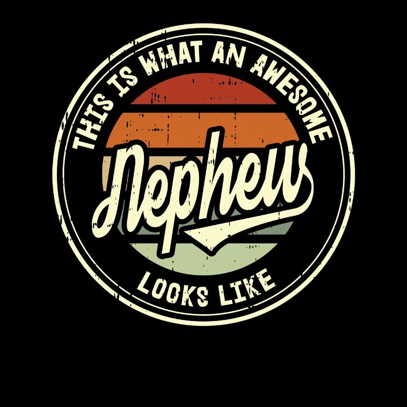 Bester Neffe der Welt Retro Geschenk