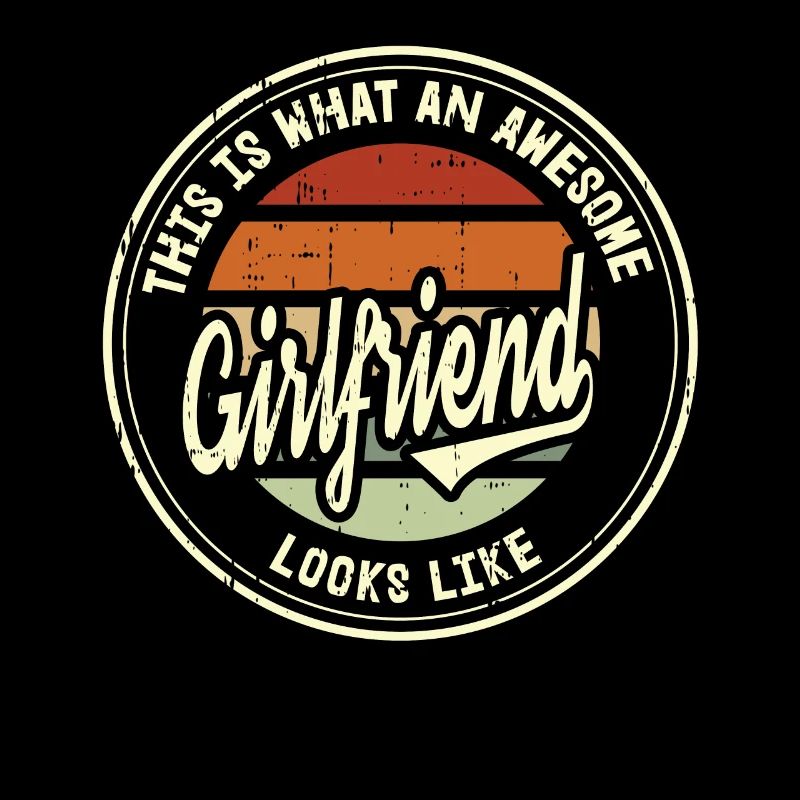 Best Friend in the World Retro Girlfriend Gift