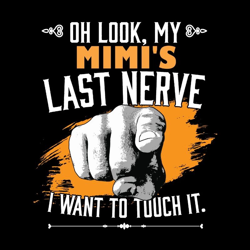 Regarde la grand-mère drôle de mon dernier nerf de Mimi
