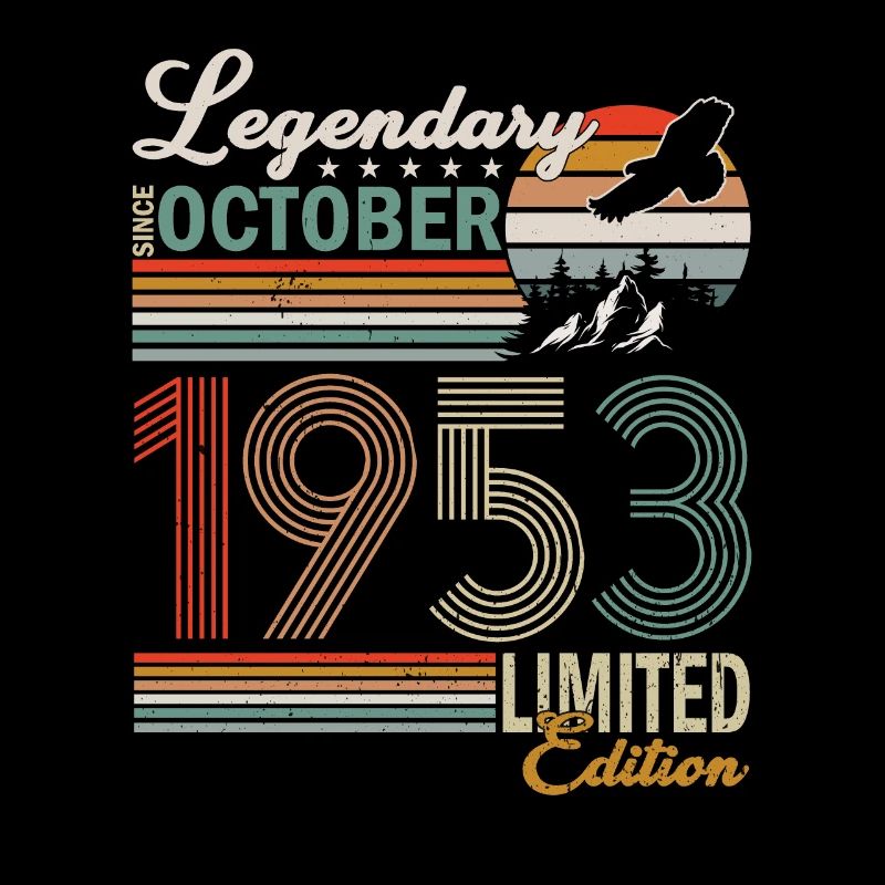 Date de naissance : Octobre 1953 - Edition Limitée Rétro