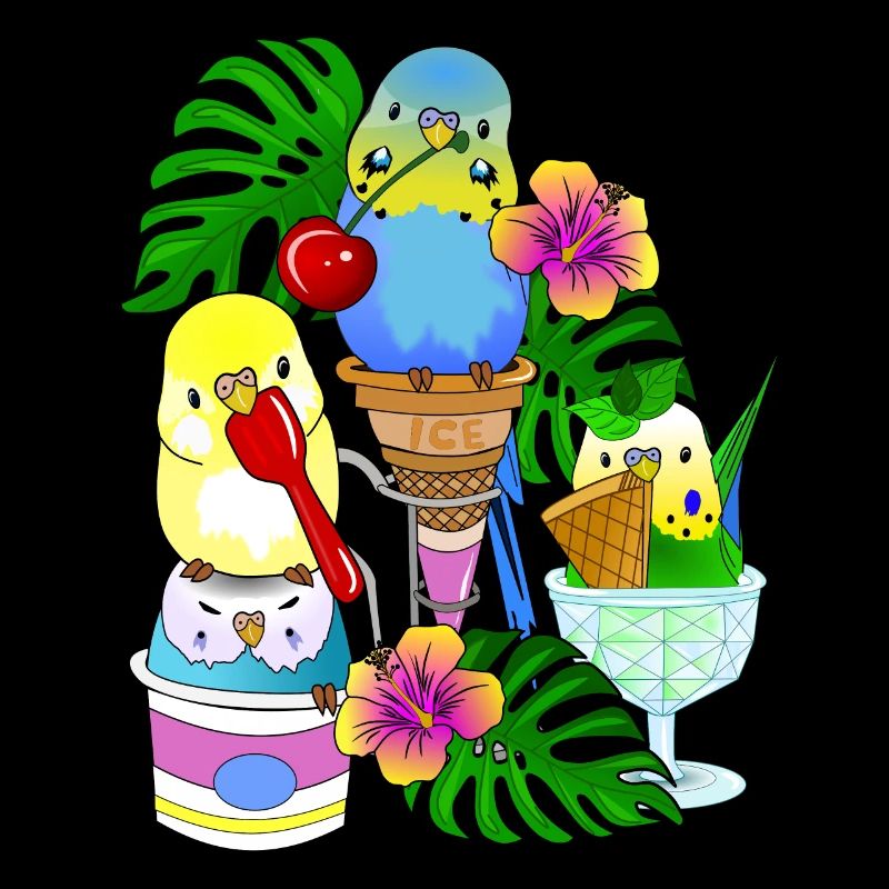 Crème glacée Budgie