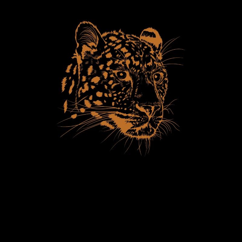 Leopard Head Big Cat Africa