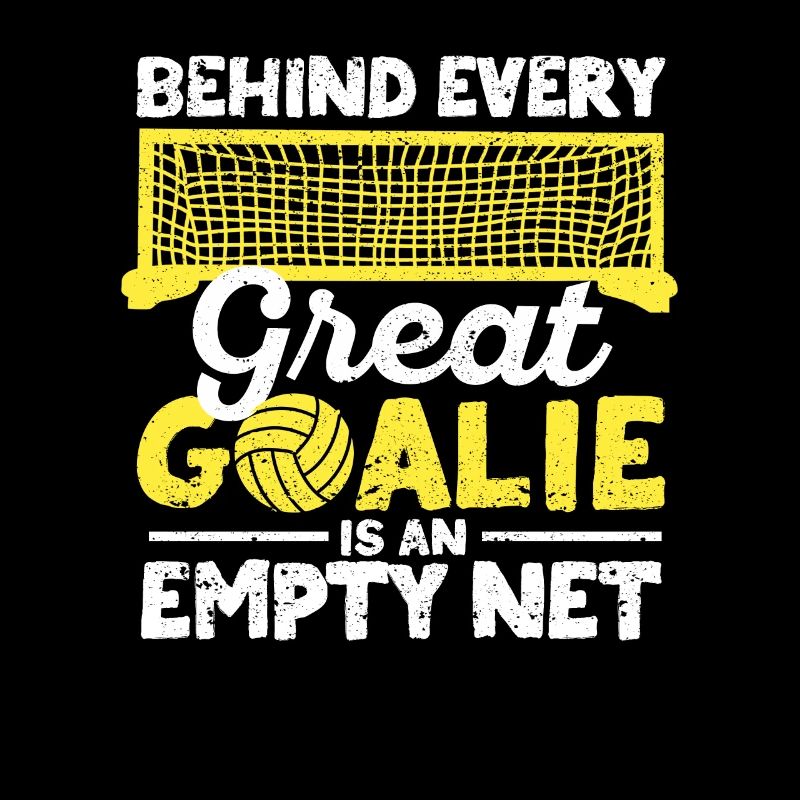 Behind every good goalkeeper is an empty net