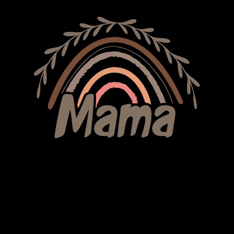Mama Pastell Regenbogen Liebe