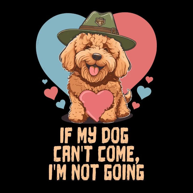 Si mon chien ne peut pas venir, je ne vais pas Goldendoodle