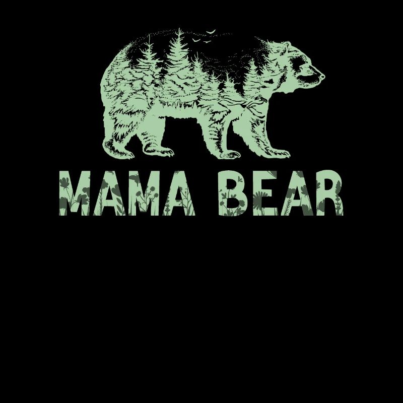 "Forest Mama Bear" for mom