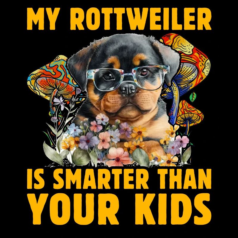 Mon Rottweiler est plus intelligent que vos enfants