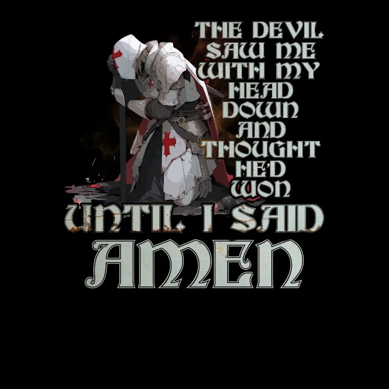 The Devil Saw Me Thought He'd Won Jesus Bible Pun